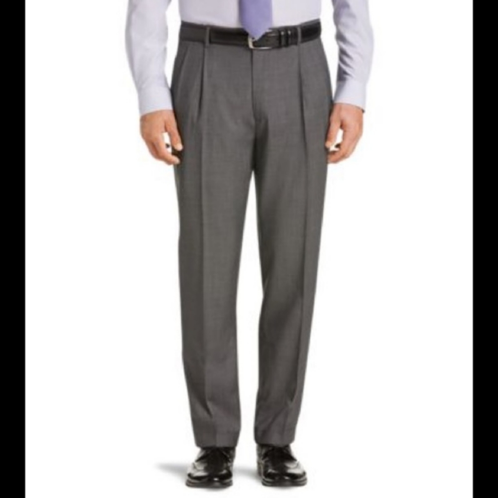 Jos. A. Bank pleated trouser pants - Wool 36×32